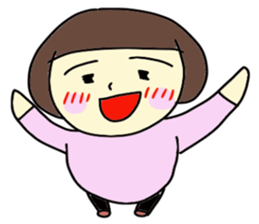 Life of a pregnant woman sticker #3755806