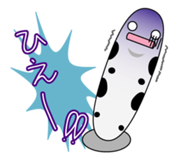 He is Spotted garden eel sticker #3756801