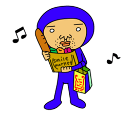 The Blue Man (Jp Ver.) sticker #3756981