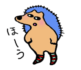 the Hedgehog and Asteroidea sticker #3757208