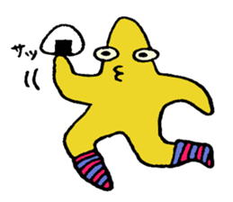 the Hedgehog and Asteroidea sticker #3757210