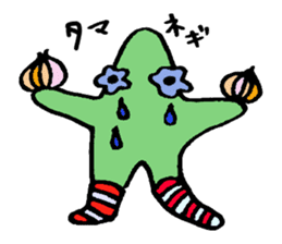 the Hedgehog and Asteroidea sticker #3757218