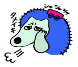 the Hedgehog and Asteroidea sticker #3757219