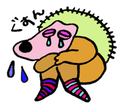 the Hedgehog and Asteroidea sticker #3757223
