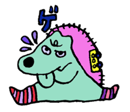 the Hedgehog and Asteroidea sticker #3757231