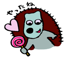 the Hedgehog and Asteroidea sticker #3757233