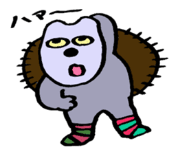 the Hedgehog and Asteroidea sticker #3757237