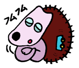 the Hedgehog and Asteroidea sticker #3757239