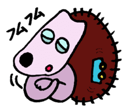 the Hedgehog and Asteroidea sticker #3757239