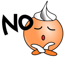 Smooth face of whip-chan sticker #3757734