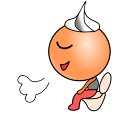 Smooth face of whip-chan sticker #3757764