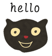 Nong Black Cat (EN) sticker #3758087