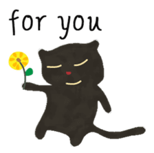 Nong Black Cat (EN) sticker #3758090