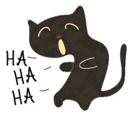 Nong Black Cat (EN) sticker #3758093
