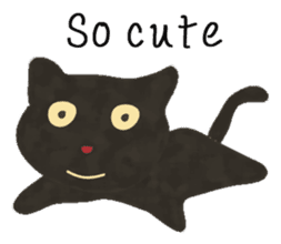Nong Black Cat (EN) sticker #3758102