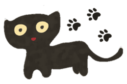 Nong Black Cat (EN) sticker #3758116