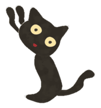 Nong Black Cat (EN) sticker #3758121