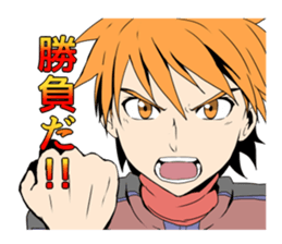 Battle comic Sticker sticker #3758127