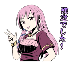 Battle comic Sticker sticker #3758130