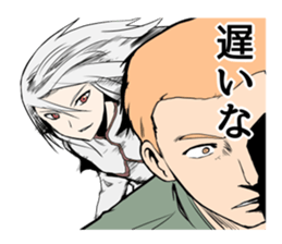 Battle comic Sticker sticker #3758134