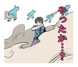 Battle comic Sticker sticker #3758135