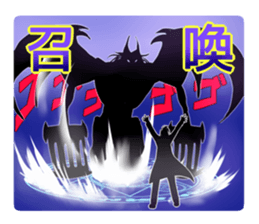 Battle comic Sticker sticker #3758149