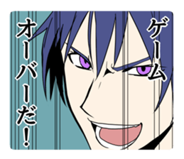 Battle comic Sticker sticker #3758154