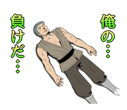 Battle comic Sticker sticker #3758159