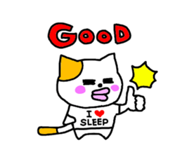 so sleepy cat 2(English ver.) sticker #3758476