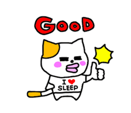 so sleepy cat 2(English ver.) sticker #3758476