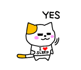 so sleepy cat 2(English ver.) sticker #3758477