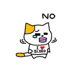 so sleepy cat 2(English ver.) sticker #3758478