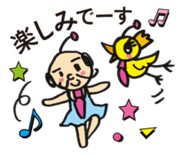 Little bird chief director and Mr. Saito sticker #3758881
