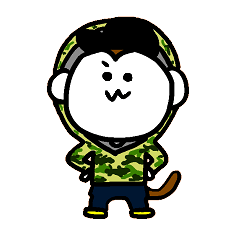 street fashion monkey