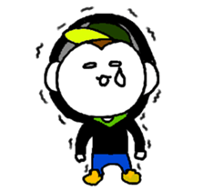 street fashion monkey sticker #3759051