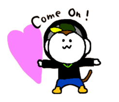 street fashion monkey sticker #3759052