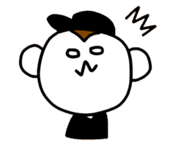 street fashion monkey sticker #3759064