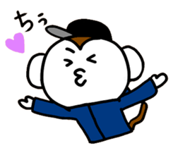 street fashion monkey sticker #3759065