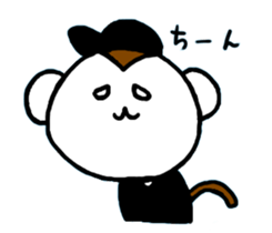 street fashion monkey sticker #3759078