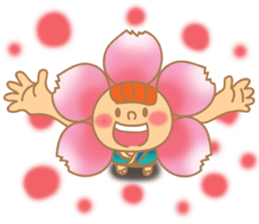 Message from flowers sticker #3759207