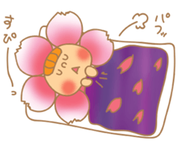 Message from flowers sticker #3759215