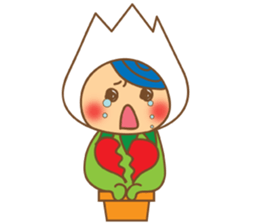 Message from flowers sticker #3759216