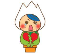 Message from flowers sticker #3759216