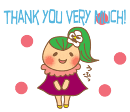 Message from flowers sticker #3759218