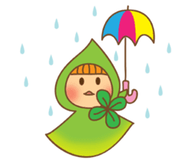 Message from flowers sticker #3759229