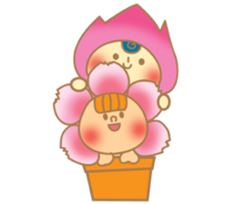 Message from flowers sticker #3759239