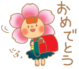 Message from flowers sticker #3759242