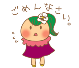 Message from flowers sticker #3759245