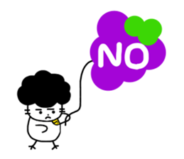 Gomame and balloons sticker #3759472