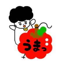 Gomame and balloons sticker #3759485